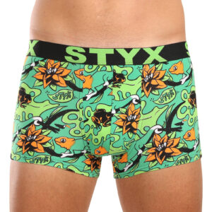 Pánské boxerky Styx art sportovní guma nadrozměr tropic (R1557) 5XL
