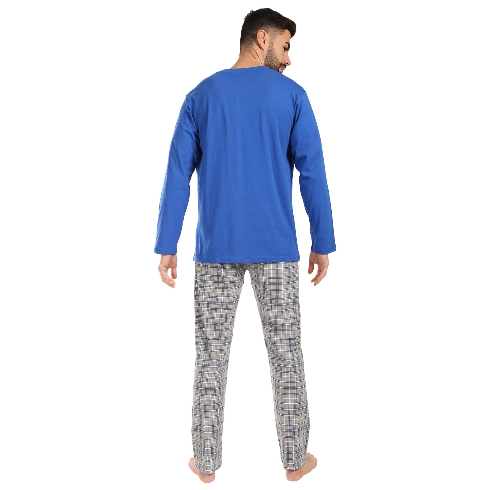 Pánské pyžamo Gino vícebarevné (79173-DBMMxG) 4XL - Obrázek 2