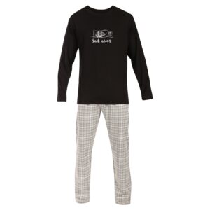 Pánské pyžamo Gino vícebarevné (79177-MxCMxG) 4XL