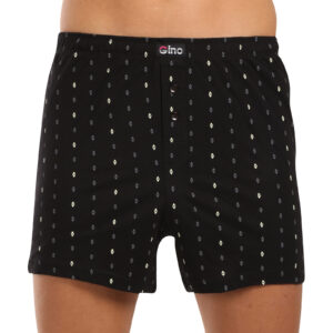 Pánské trenky Gino černé (75205-MxCLBY) M