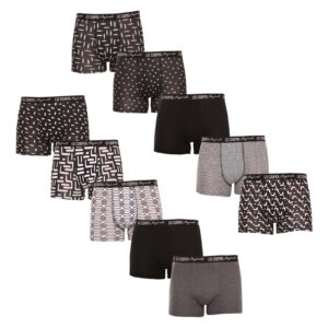 10PACK pánské boxerky Lee Cooper vícebarevné (LCUBOX10P0102-1440169) XL