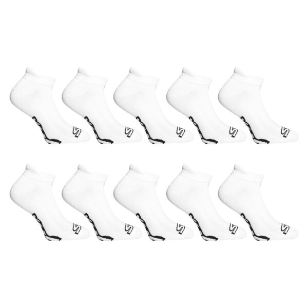 10PACK ponožky Styx nízké bílé (10HN1061) XL
