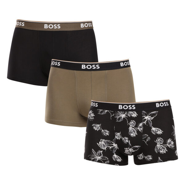 3PACK pánské boxerky BOSS vícebarevné (50531701 963) L