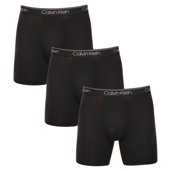 3PACK pánské boxerky Calvin Klein černé (NB2570A-UB1) L