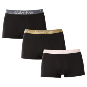 3PACK pánské boxerky Calvin Klein černé (NB2970A-Q14) XXL