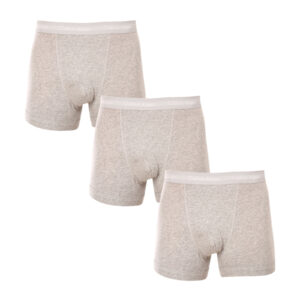 3PACK pánské boxerky Calvin Klein šedé (U2662G-080) L