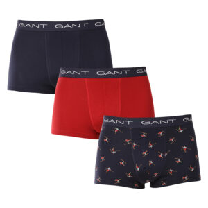 3PACK pánské boxerky Gant vícebarevné (902443023-433) XL