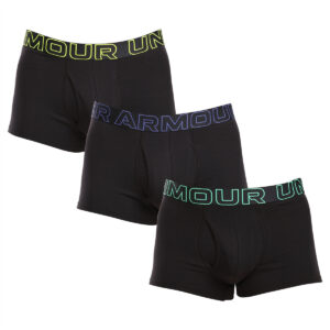 3PACK pánské boxerky Under Armour černé (1383891 002) 5XL