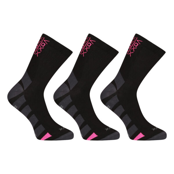 3PACK ponožky VoXX černé II (Gastl) S