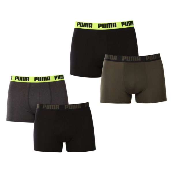4PACK pánské boxerky Puma vícebarevné (701227791 009) M