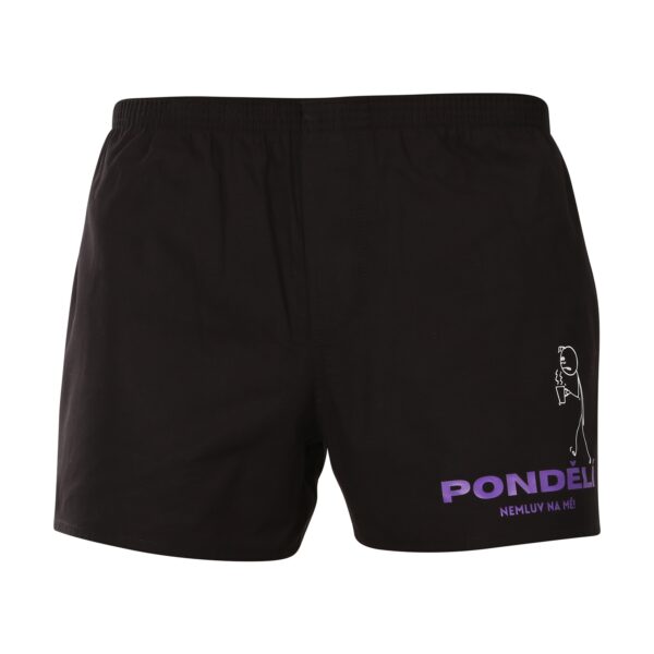 7PACK pánské trenky Nedeto Week 1 (7NTF1) XXL