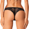 Dámské kalhotky Obsessive černé (Serena Love panties) XL/XXL - Image 2