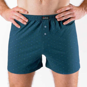 Pánské trenky Gino nadrozměr zelené (75206-DZMLZM) XXL