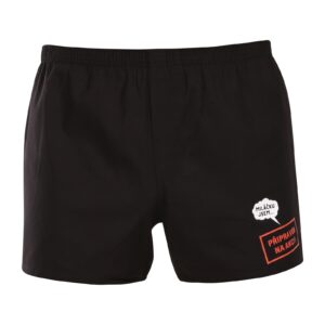 Pánské trenky Nedeto Připraven na akci (1NTF5) XXL