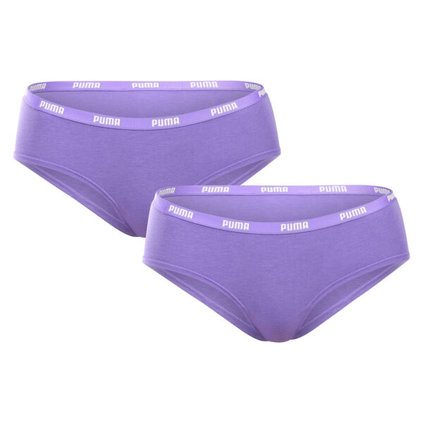 2PACK dámské kalhotky Puma fialové (603032001 022) L