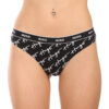 3PACK dámská tanga HUGO vícebarevná (50495870 997) XXL - Image 2