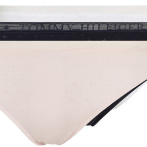 3PACK dámská tanga Tommy Hilfiger vícebarevná (UW0UW05285 0VR) XS