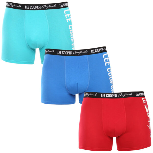 3PACK pánské boxerky Lee Cooper vícebarevné (3xPO39510) XL