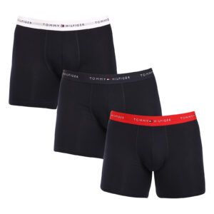 3PACK pánské boxerky Tommy Hilfiger tmavě modré (UM0UM02765 0W3) XXL