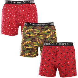 3PACK pánské trenky Lee Cooper vícebarevné (3xPO38811/3) M