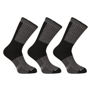 3PACK ponožky Nedeto vysoké zimní černé (3NWC1) S