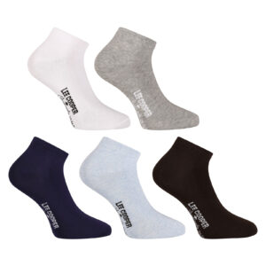 5PACK ponožky Lee Cooper nízké vícebarevné (PO41023) M