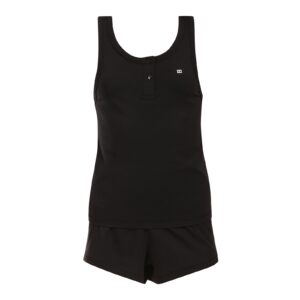 Dámské pyžamo Tommy Hilfiger černé (UW0UW05890 BDS) M