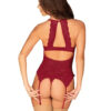 Dámský korzetový set Obsessive červený (Ivetta corset) L - Image 2