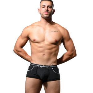 Pánské boxerky Andrew Christian černé ALMOST NAKED (93468-CHA) L