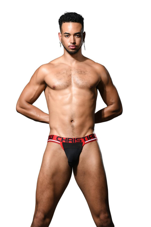 Pánské jocksy Andrew Christian černé ALMOST NAKED (93446-BLK) XL