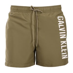 Pánské plavky Calvin Klein zelené (KM0KM01092-LB6) M
