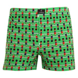 Pánské trenky Lonka vícebarevné (Karlos - fotbálek) XXL