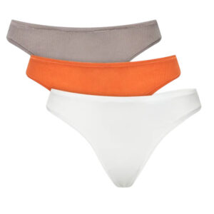3PACK dámská tanga Calvin Klein vícebarevná (QD5220E-NP3) XXL