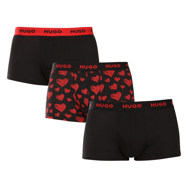 3PACK pánské boxerky HUGO vícebarevné (50532550 964) M