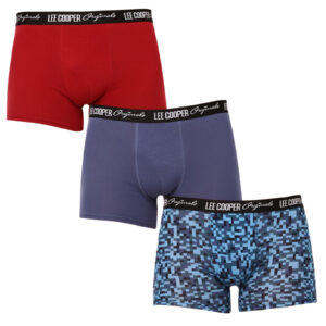 3PACK pánské boxerky Lee Cooper vícebarevné (LCUBOX3P2-1946710) M