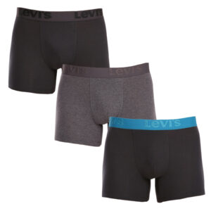 3PACK pánské boxerky Levis vícebarevné (905045001 023) M