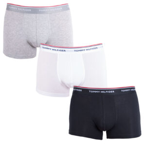 3PACK pánské boxerky Tommy Hilfiger vícebarevné nadrozměr (1U87905252 004) XXL