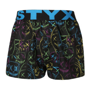Dětské trenky Styx art sportovní guma masky (BJ1853) 4-5 let
