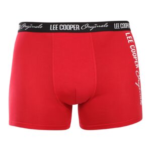 Pánské boxerky Lee Cooper červené (PO39510-2) 3XL