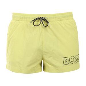 Pánské plavky BOSS žluté (50469280-331) M