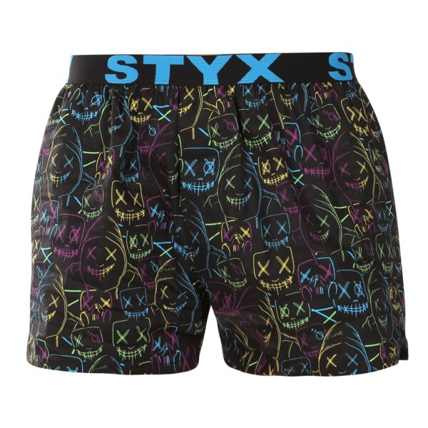 Pánské trenky Styx art sportovní guma masky (B1853) XL