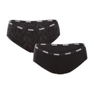2PACK dámské kalhotky Puma černé (701228120 001) S