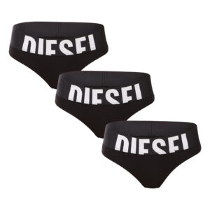 3PACK dámská tanga Diesel černé (00SE0K-0HMAU-E4101) M