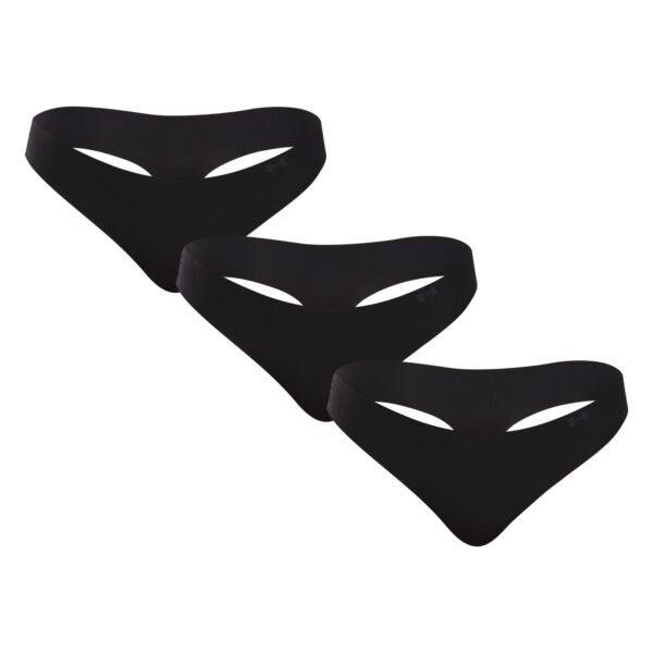 3PACK dámská tanga Under Armour černá (1325615 001) XL