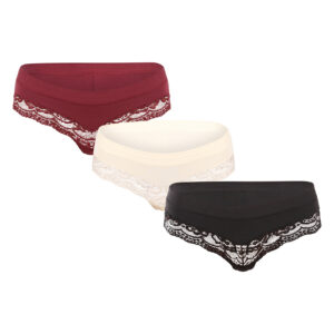 3PACK dámské kalhotky Andrie vícebarevné (PS 2948-A) S