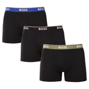 3PACK pánské boxerky BOSS černé (50531691 965) L