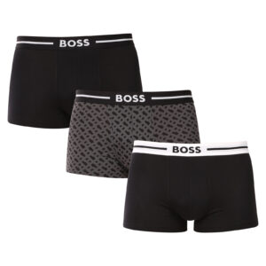 3PACK pánské boxerky BOSS vícebarevné (50531694 981) XXL