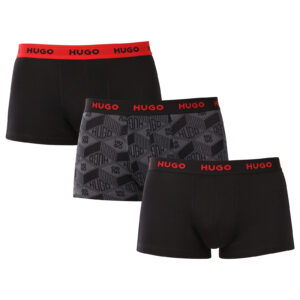 3PACK pánské boxerky BOSS vícebarevné (50532550 986) M