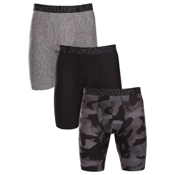 3PACK pánské boxerky Under Armour vícebarevné (1383881 001) 4XL