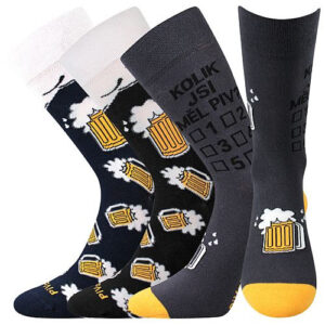 3PACK ponožky VoXX vícebarevné (PiVoXX mix 6) M